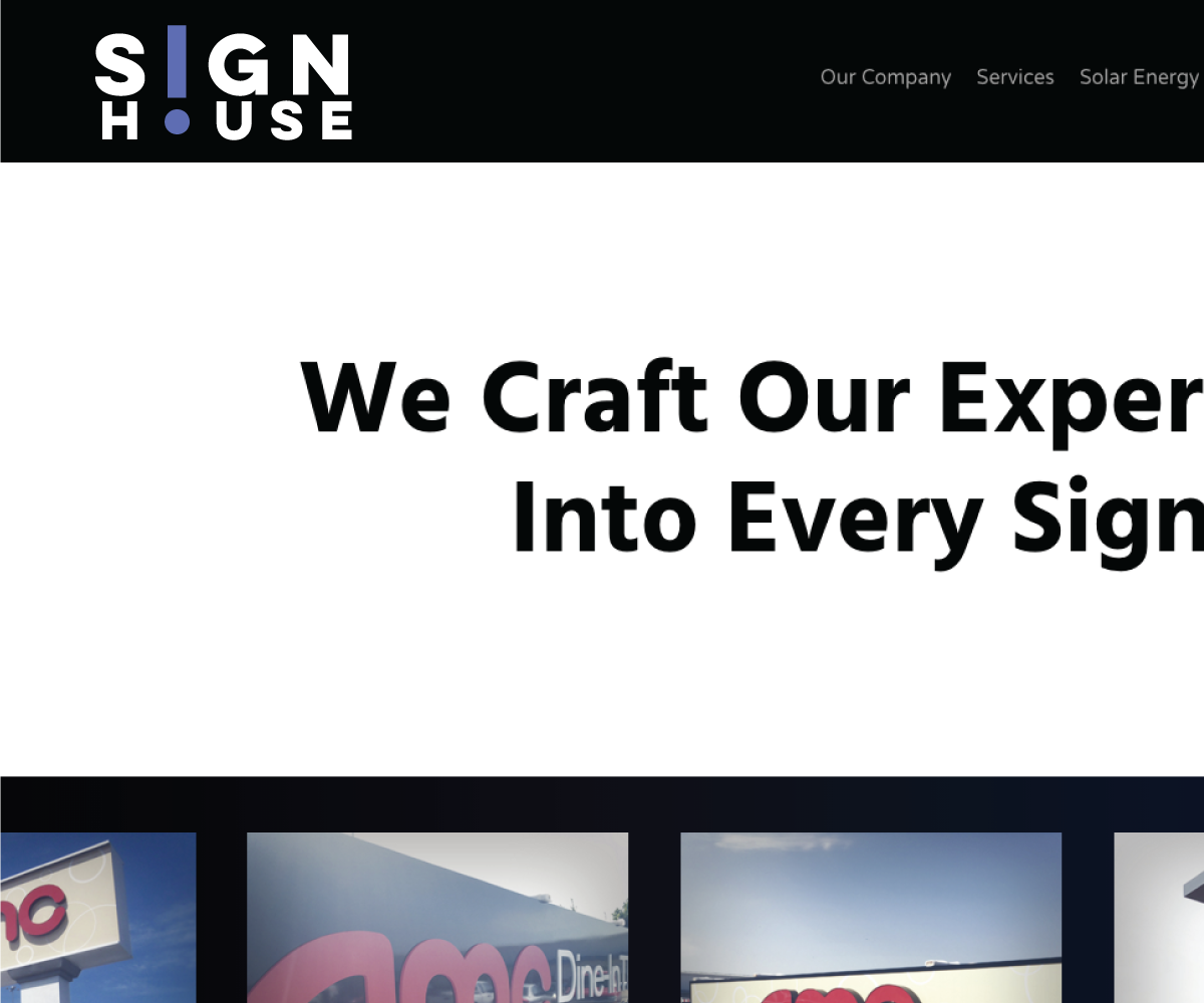 Logo Design by Buck Tornado for The Sign House | Design #24580643