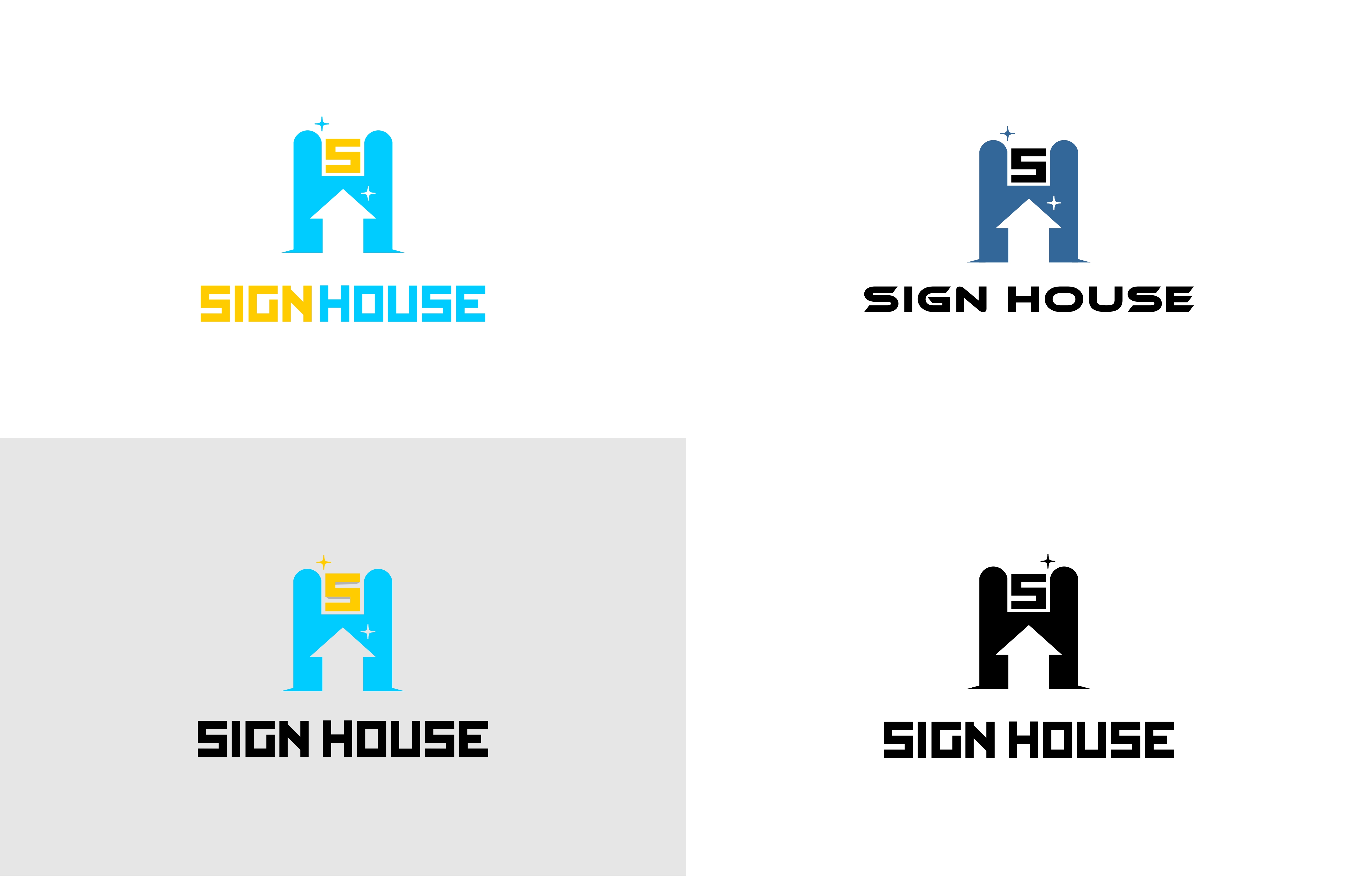 Logo Design by graphics1 for The Sign House | Design #24620136