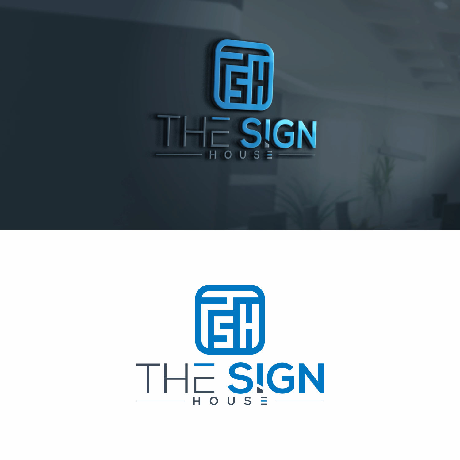 Logo Design by setyopras878 (kak chen) for The Sign House | Design: #24603049