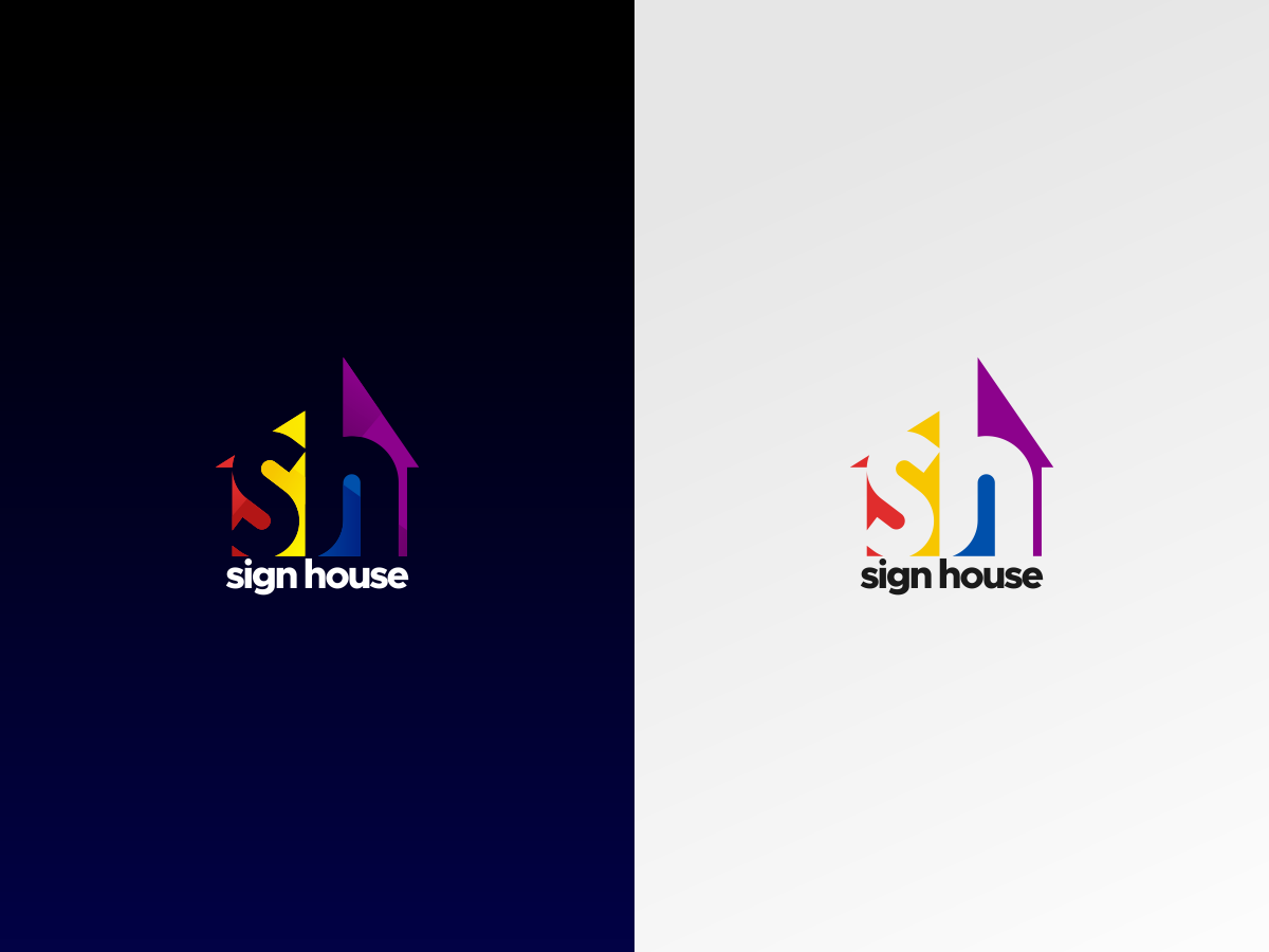 Logo Design by Kornelius - Lahalah for The Sign House | Design #24569973