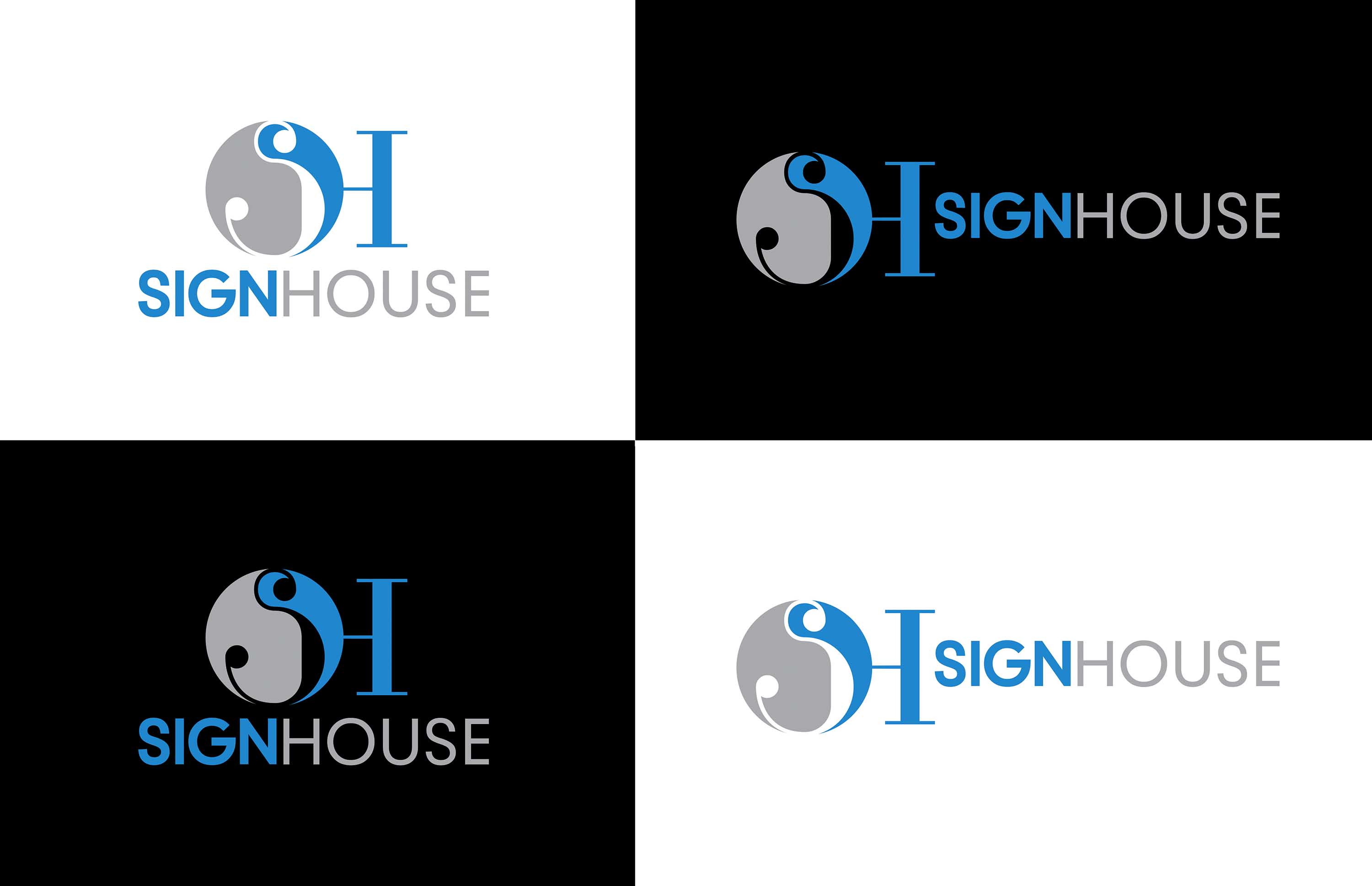 Logo Design by Irazz for The Sign House | Design #24592509