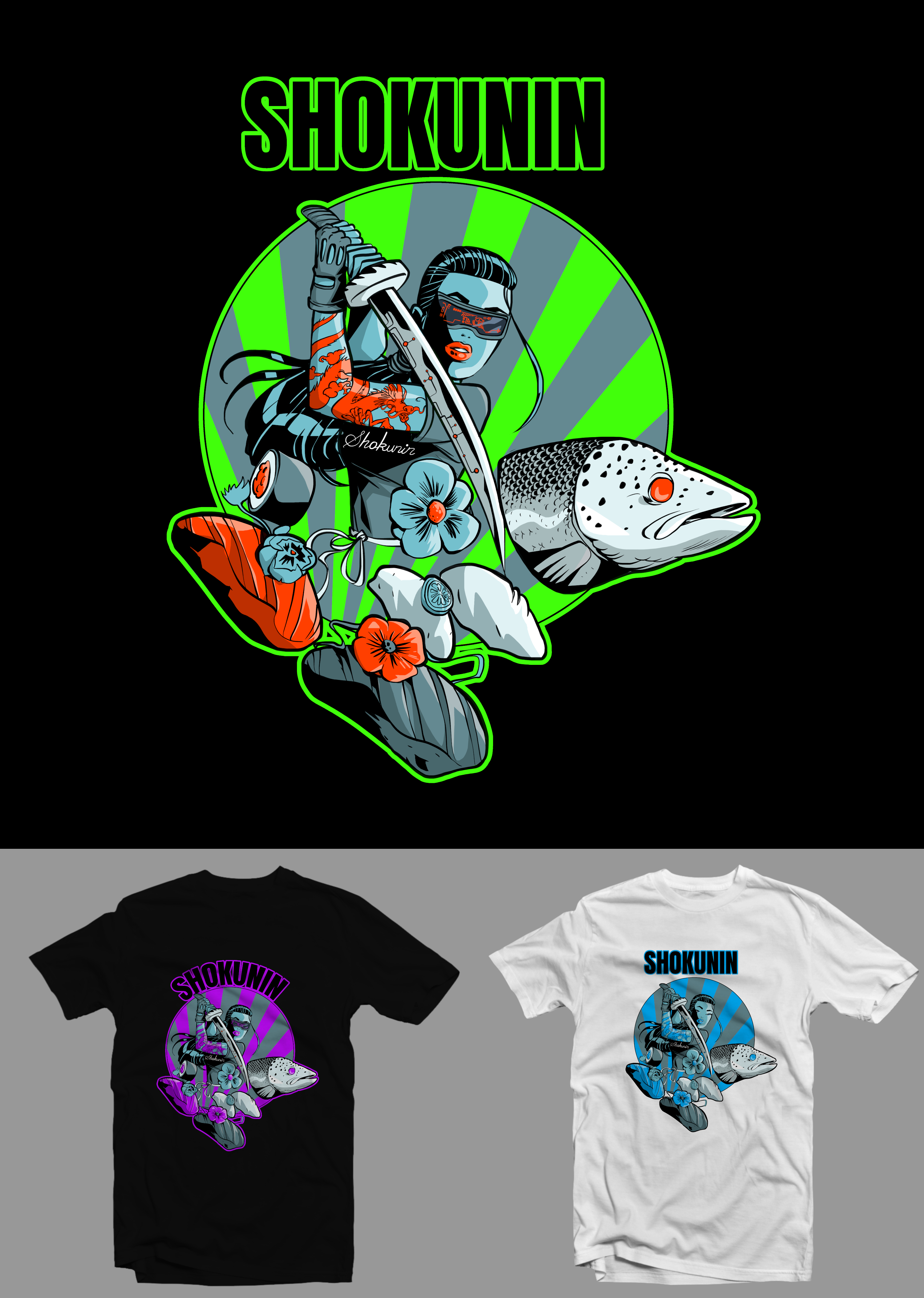 Design de T-shirt par Tomi Ax pour Shokunin LLC | Design #24618509