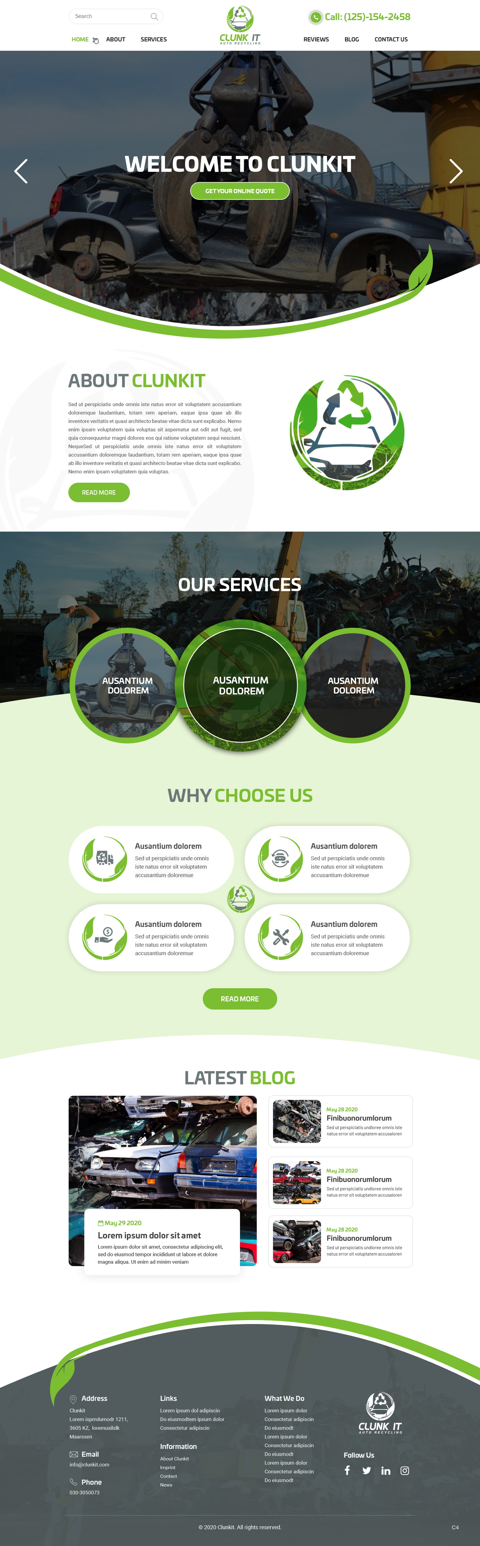 Web Design by pb for Rob Underwood LLC | Design #24577952