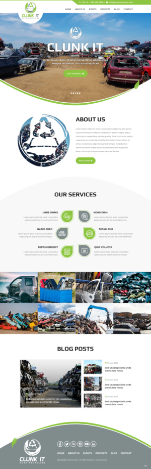 Web Design by pb for Rob Underwood LLC | Design: #24577953