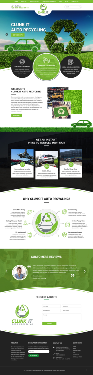 Web Design by pb for Rob Underwood LLC | Design: #24577955