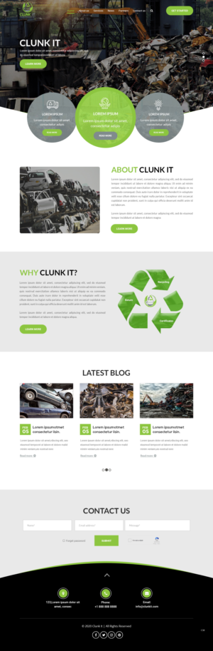 Web Design by pb for Rob Underwood LLC | Design: #24577958