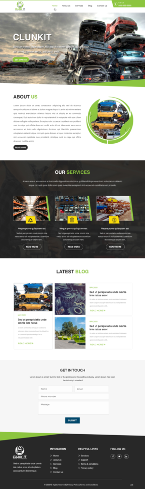 Web Design by pb for Rob Underwood LLC | Design: #24577962