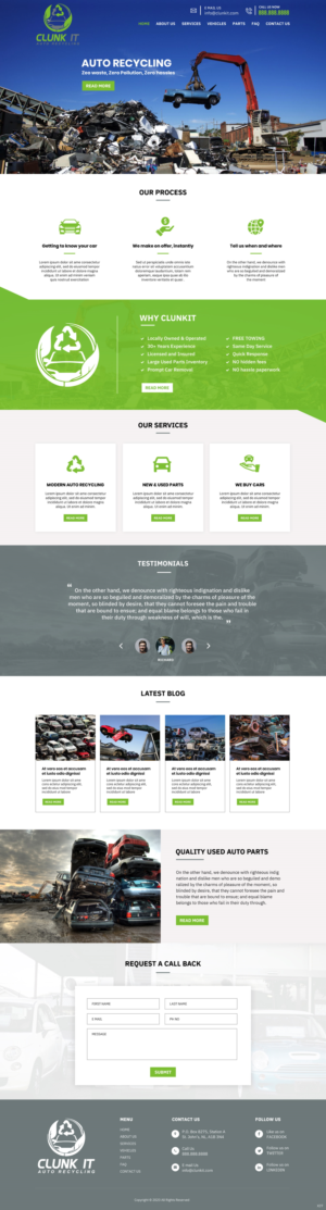 Web Design by pb for Rob Underwood LLC | Design: #24577964