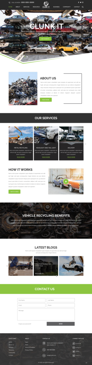 Web Design by pb for Rob Underwood LLC | Design: #24586047