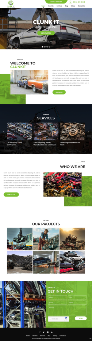 Web Design by pb for Rob Underwood LLC | Design: #24586050