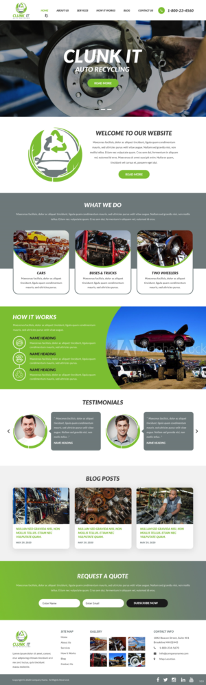 Web Design by pb for Rob Underwood LLC | Design: #24586051