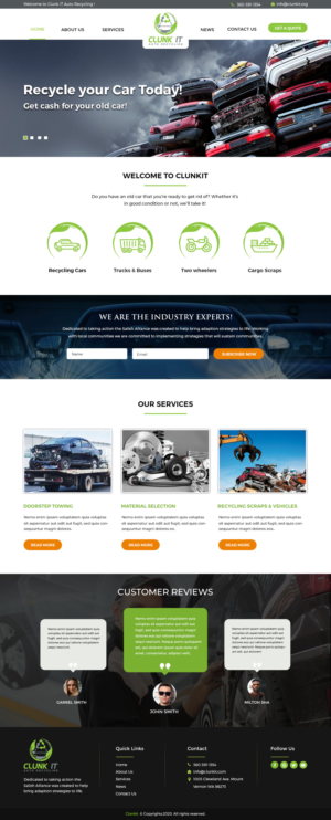 Web Design by Creative Slices for Rob Underwood LLC | Design #24576883