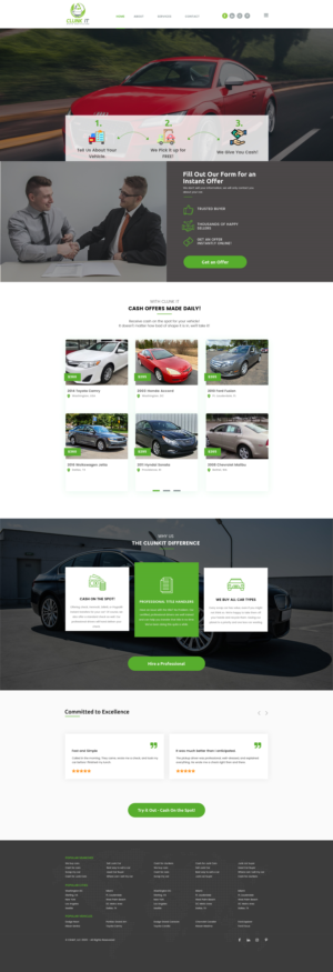 Web Design by Hassan_S for Rob Underwood LLC | Design #24574132