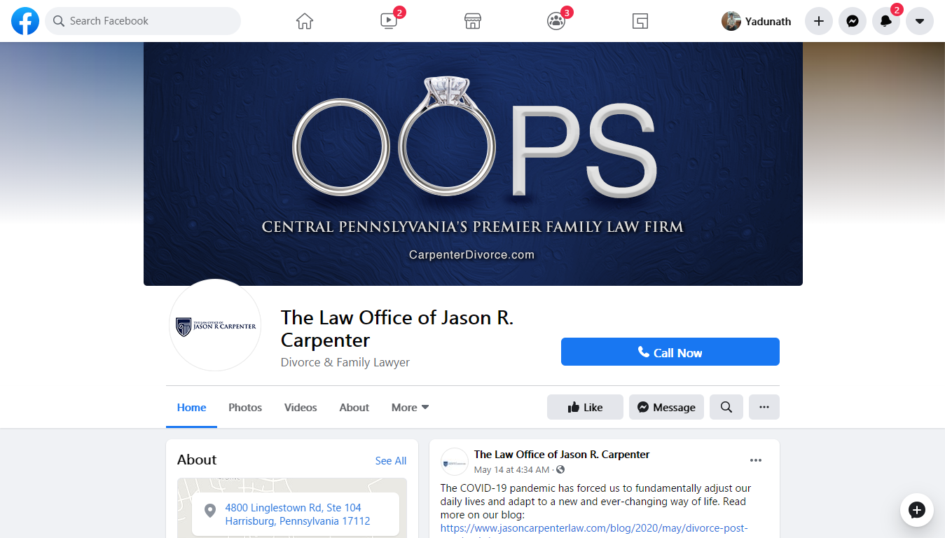 Facebook Design by yadunath for this project | Design #24625221