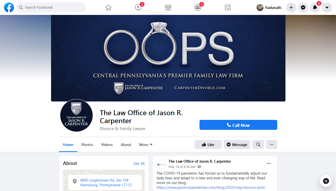 Facebook Design by yadunath for this project | Design #24628715