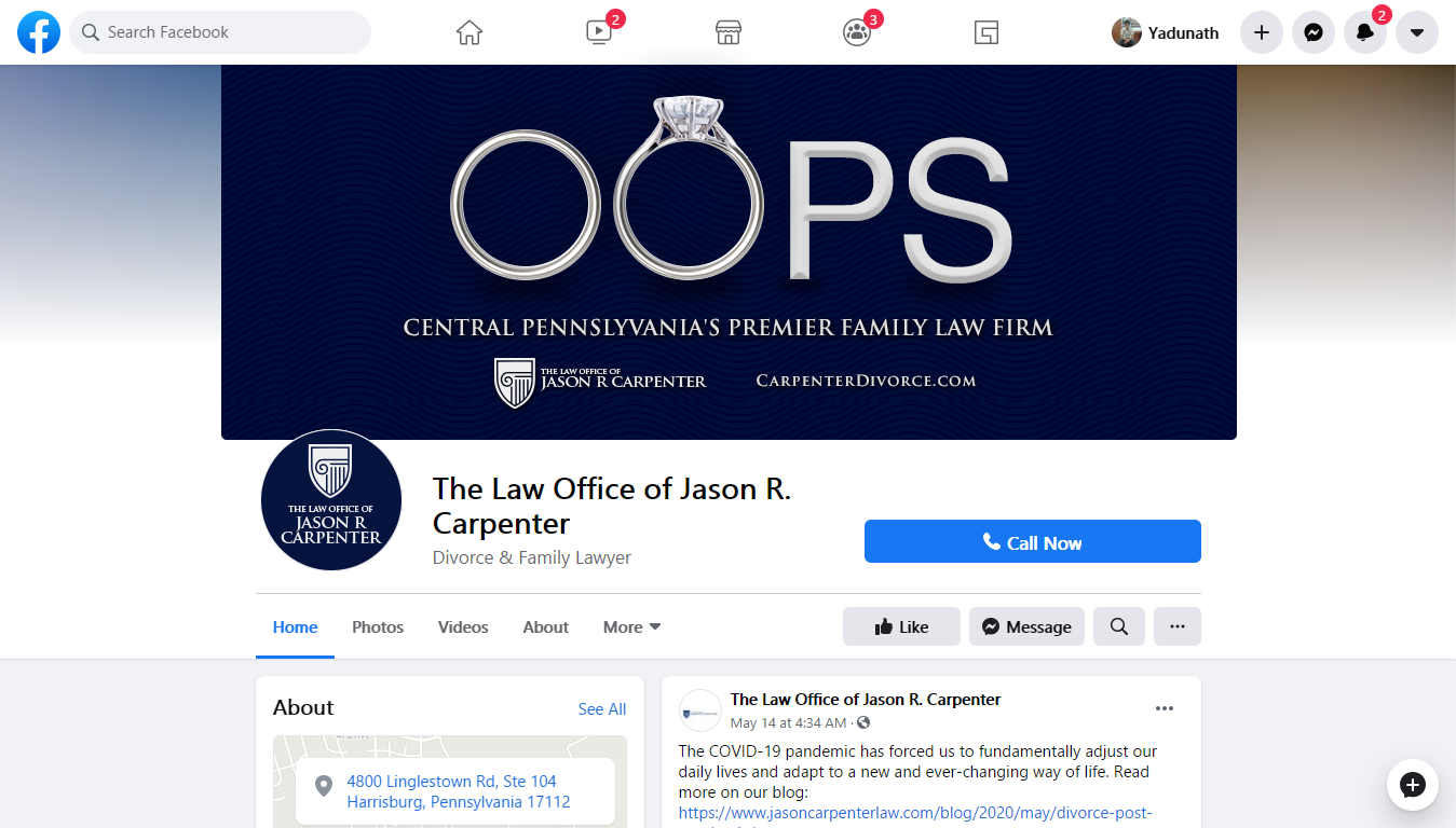 Facebook Design by yadunath for this project | Design #24628747