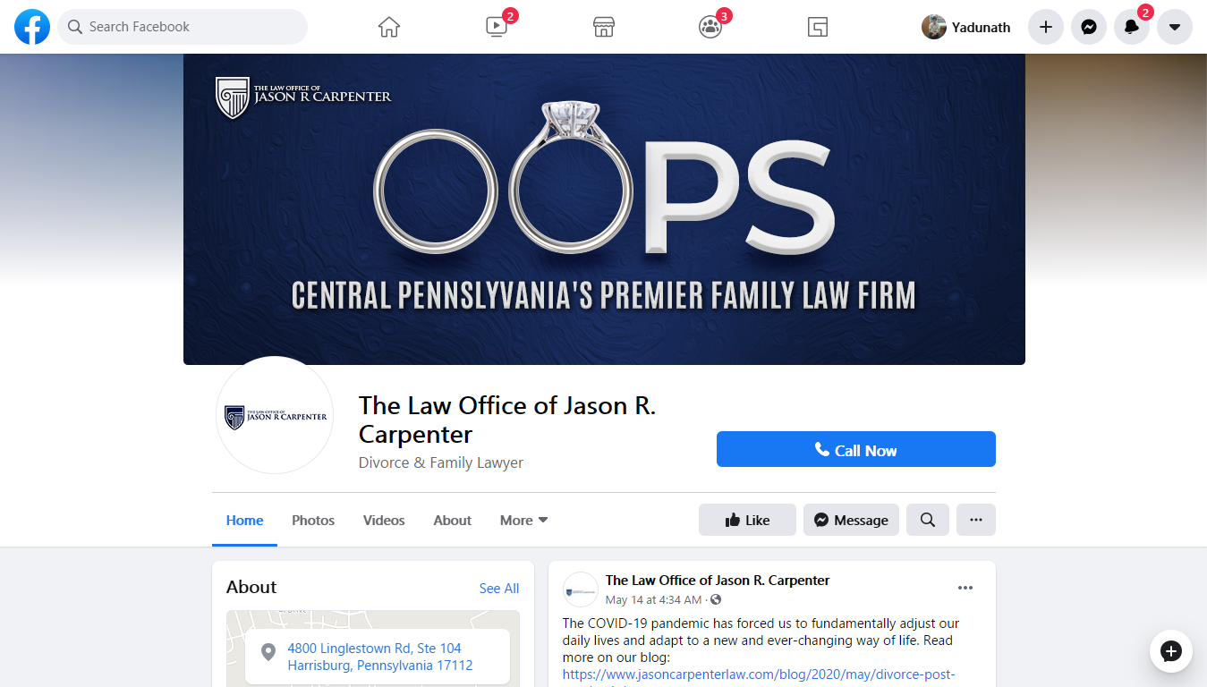 Facebook Design by yadunath for this project | Design #24633991