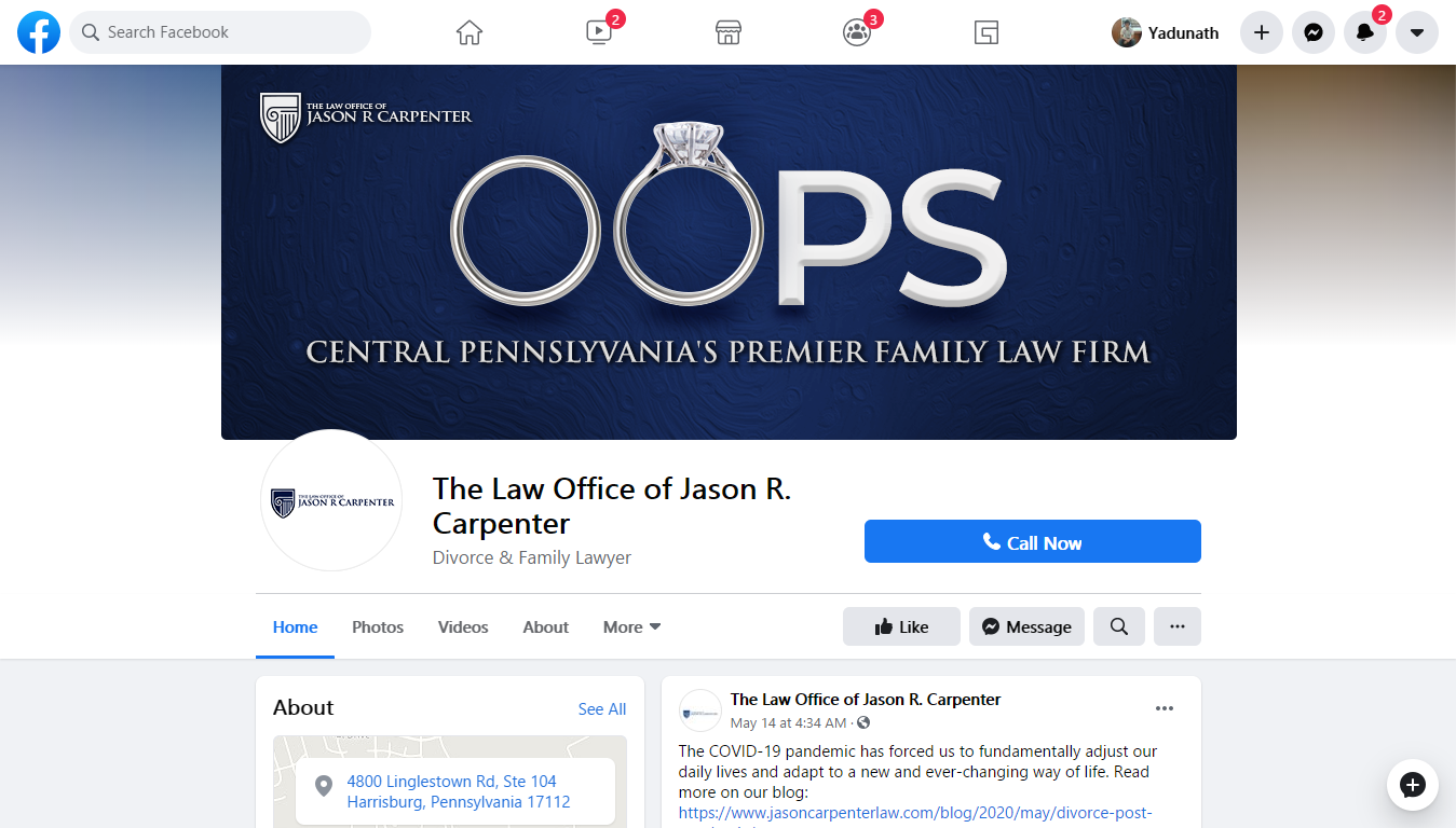 Facebook Design by yadunath for this project | Design #24633992