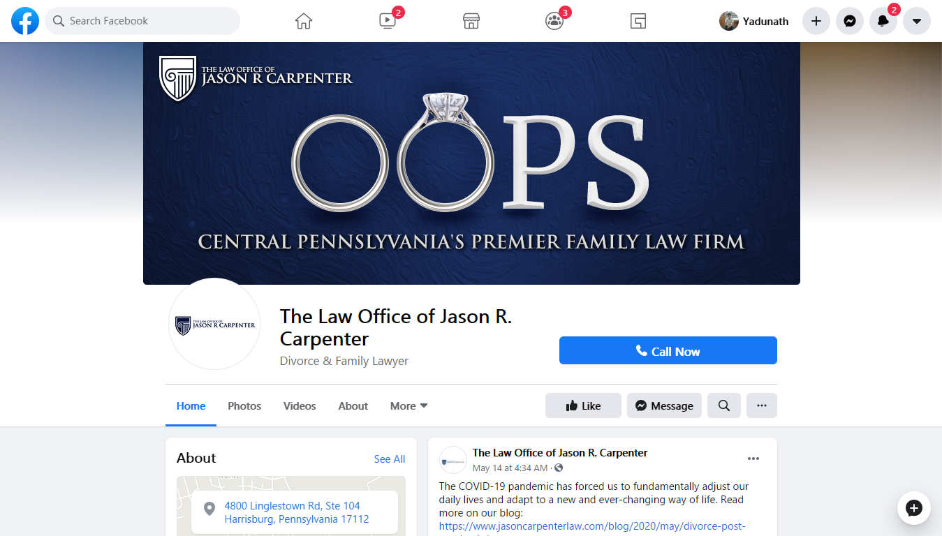 Facebook Design by yadunath for this project | Design #24662003