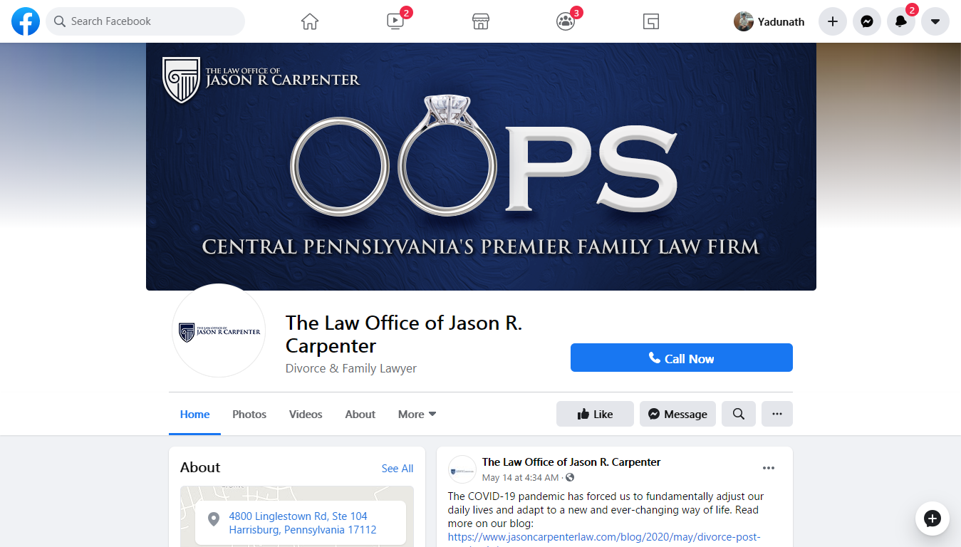 Facebook Design by yadunath for this project | Design #24662004