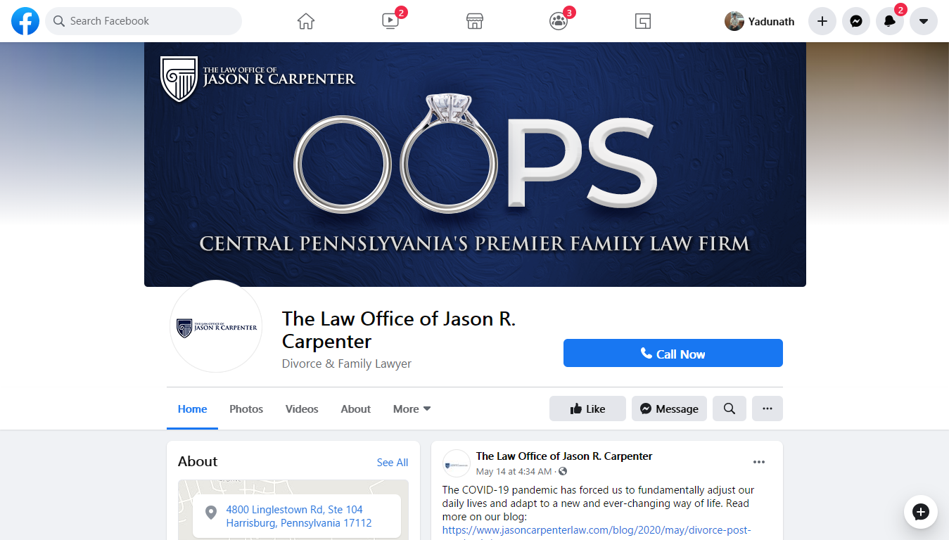 Facebook Design by yadunath for this project | Design #24662014