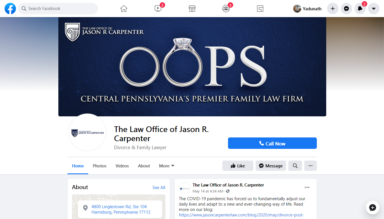 Facebook Design by yadunath for this project | Design #24662020