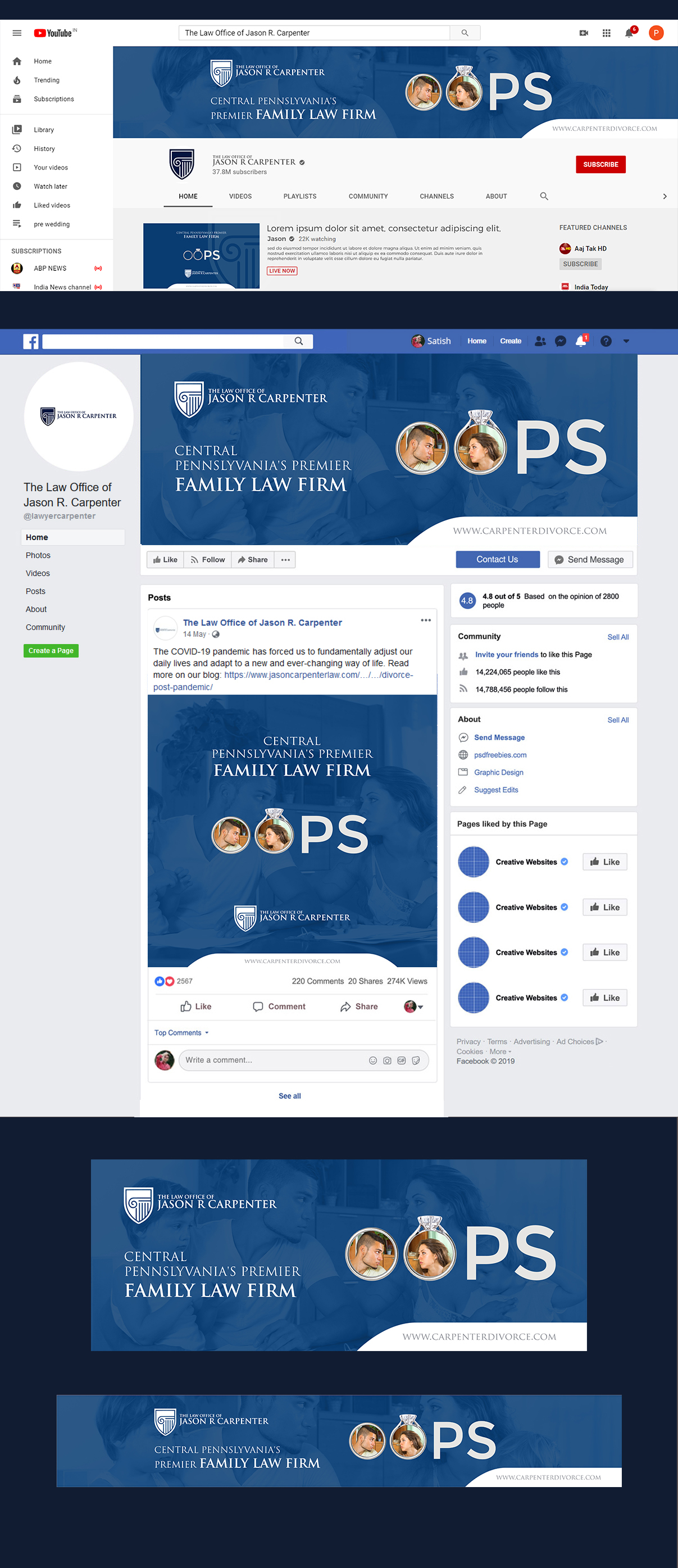 Facebook Design by Satish Mali for this project | Design #24608284