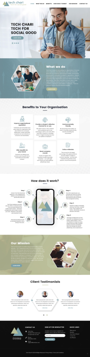 Web Design by pb for this project | Design: #24578083