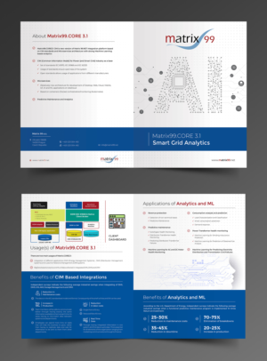 Matrix99.CORE 3.1 Smart Grid Analytics | Flyer Design by ecorokerz