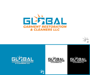 Global Garment Restoration & Cleaners LLC. | Logo Design by MoonFeather