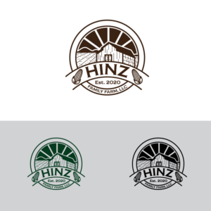 Hinz Family Farm, LLC (Est. 2020)  | Logo Design by Graphic Bricks