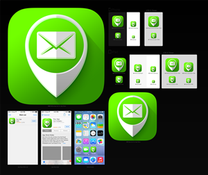 Icon Design by shadowness for Bamboo Rocket Apps | Design #3016580