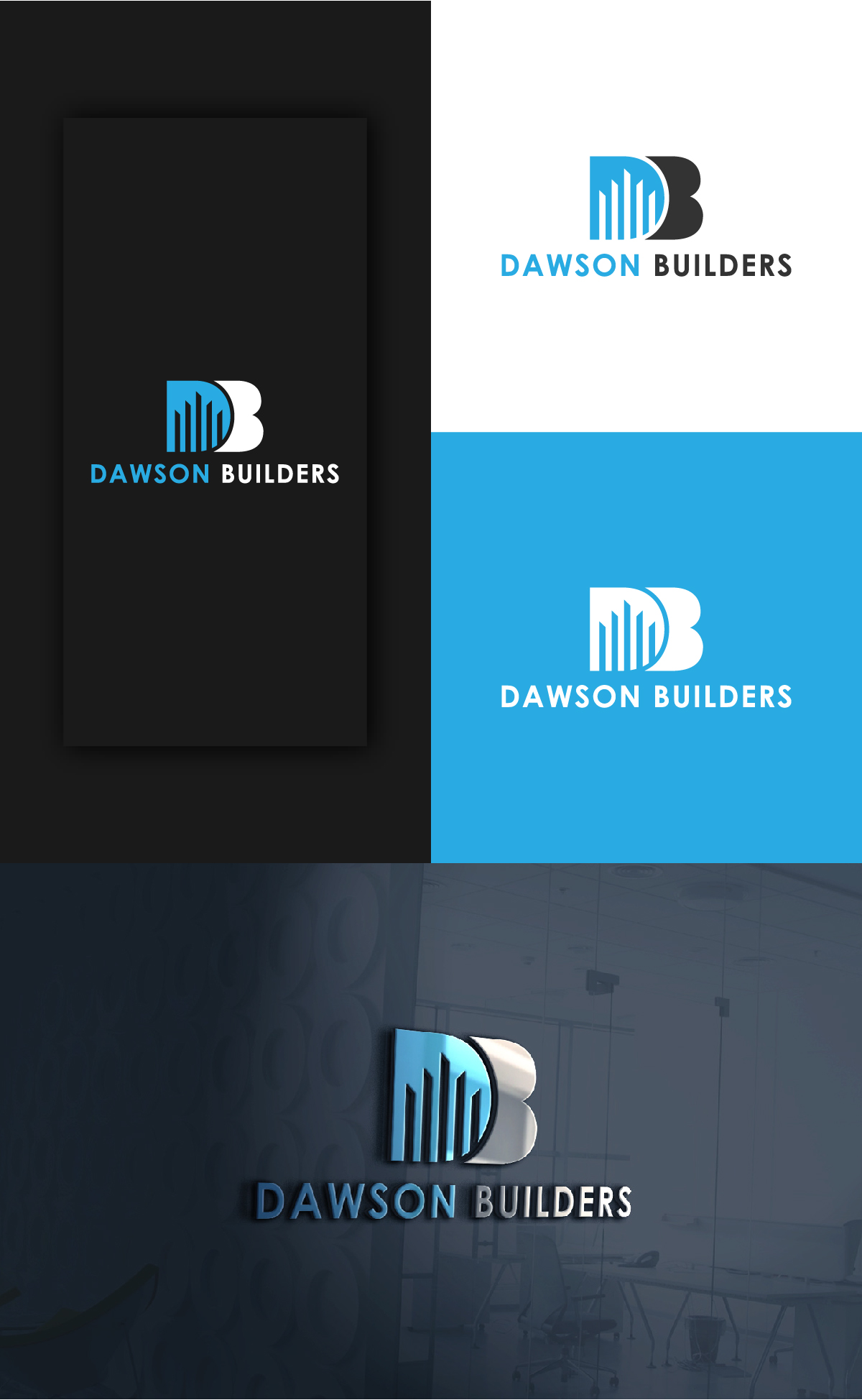Logo Design by Deziners Zone for Dawson Builders | Design #24584431