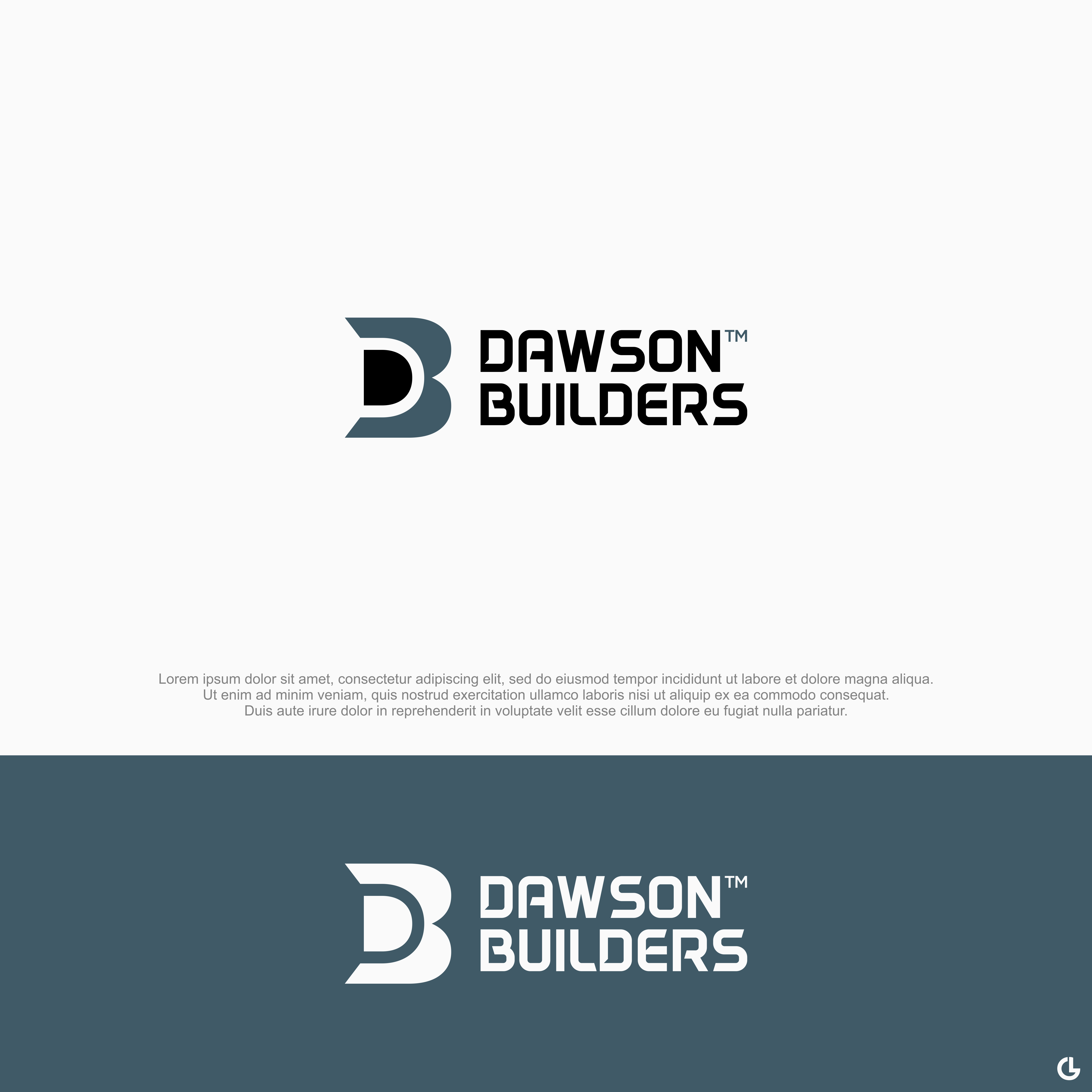 Logo Design by R!CKY for Dawson Builders | Design #24630475