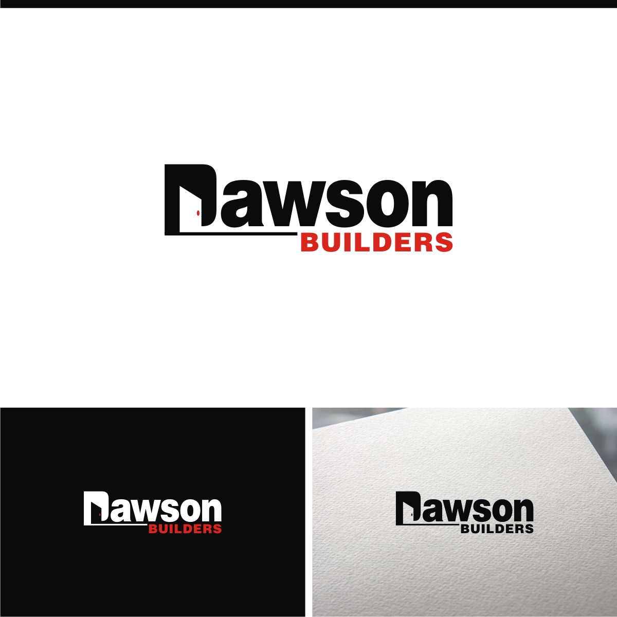 Logo Design by e-graphics for Dawson Builders | Design #24600763