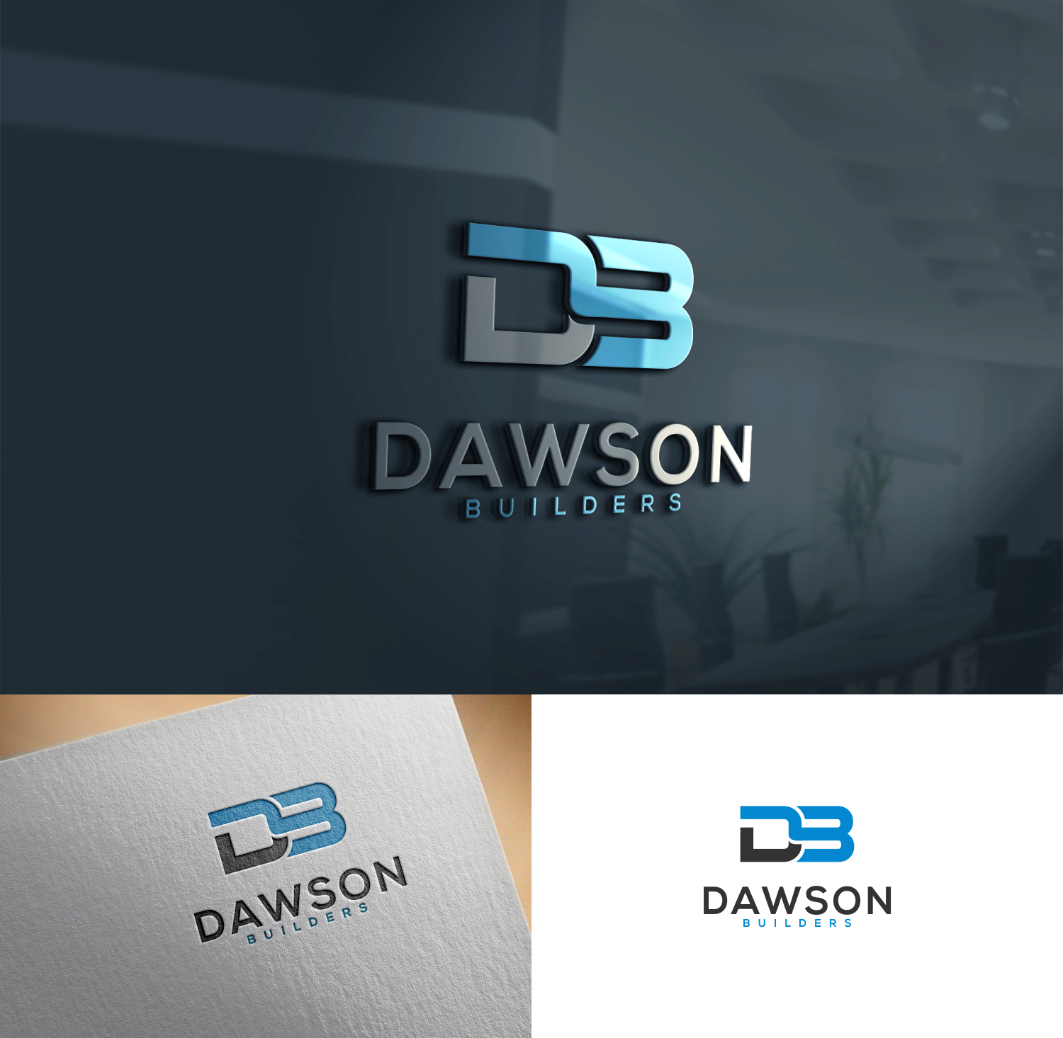 Diseño de Logo por FRAYA DESIGN para Dawson Builders | Diseño #24595001