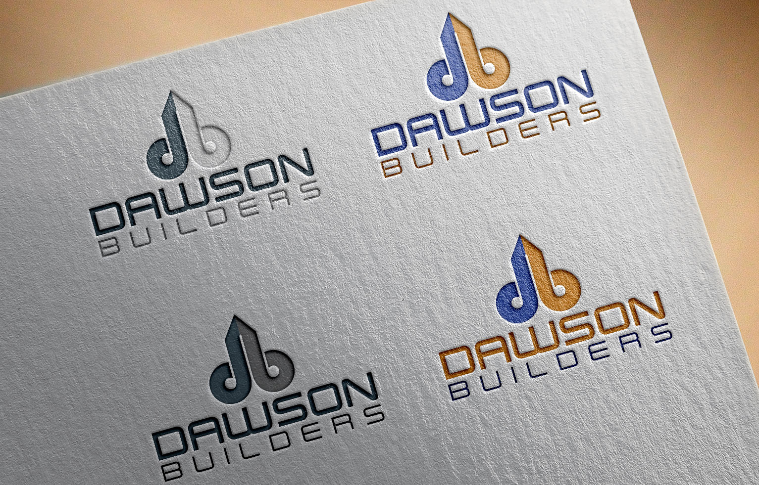 Logo Design by VanR for Dawson Builders | Design #24611130