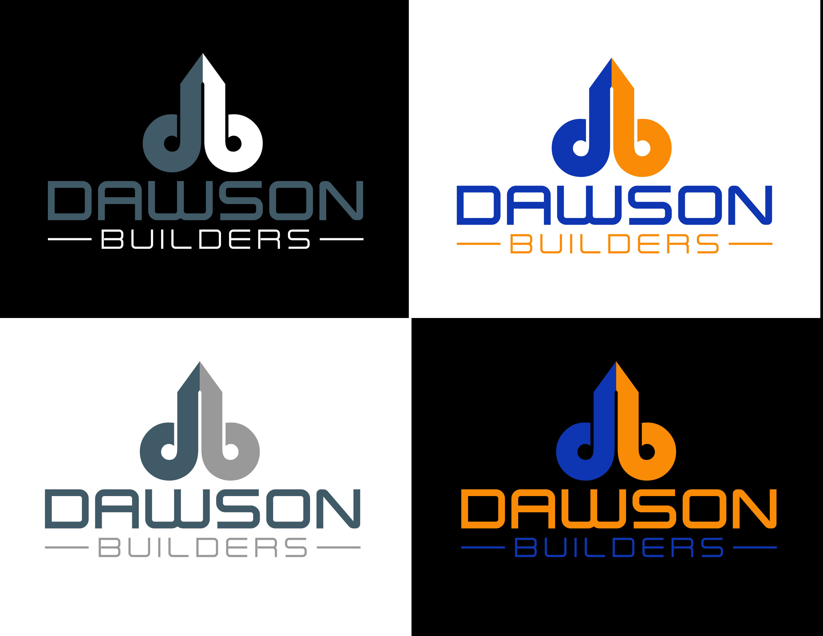 Logo Design by VanR for Dawson Builders | Design #24611146