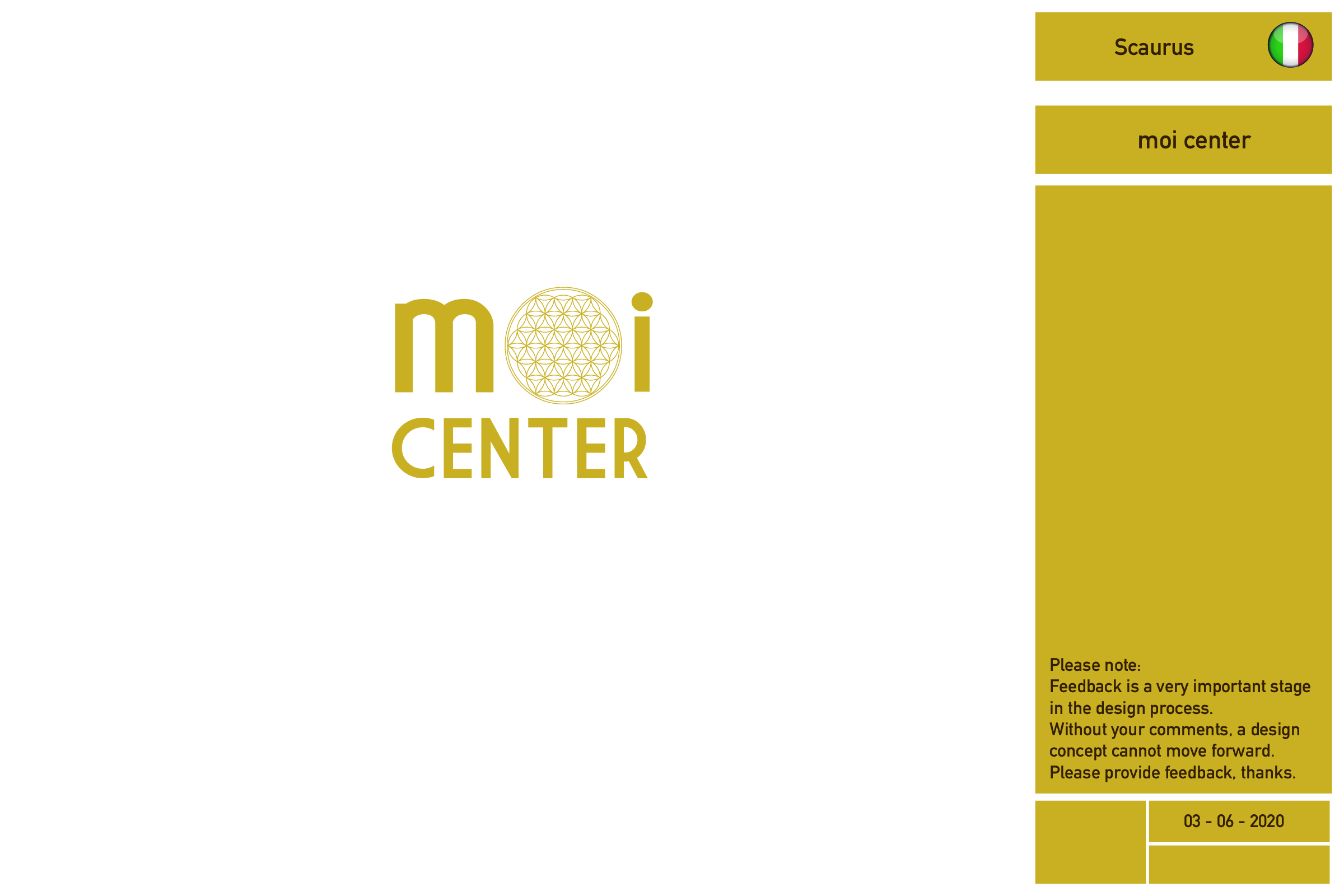 Design de Logo par InkThink by Scaurus pour moi center | Design #24611848