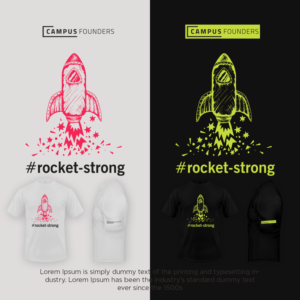 T-Shirt mit Startup Slogan & Rocket | T-Shirt-Design von cahayafatimah
