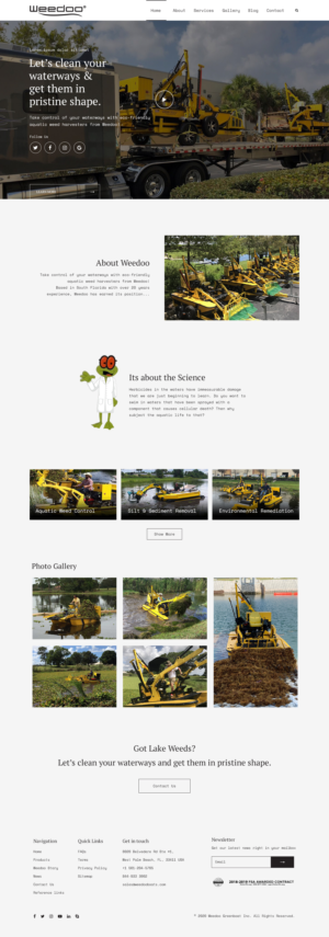 Weedoo overhaul web design for google improvment | Web Design by Mukarram Haidari
