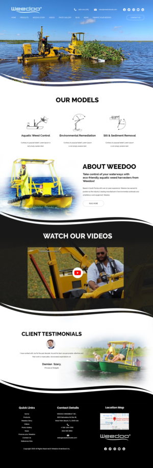 Weedoo overhaul web design for google improvment | Web Design by ag622988