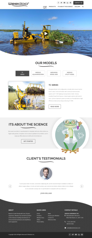 Web Design by Starlyn DS for this project | Design: #24617868