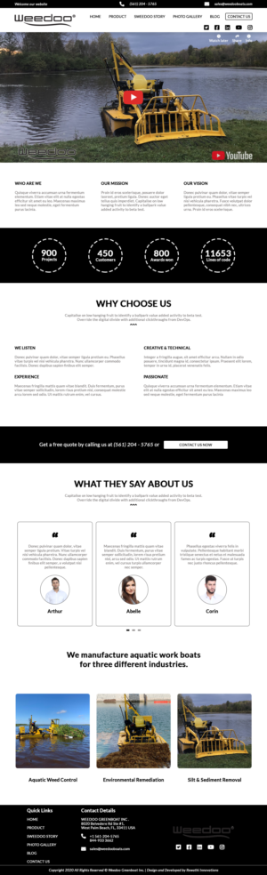 Diseño Web por CJV Creative para este proyecto | Diseño: #24614980