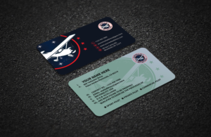 Flight school needs business cards!   | Diseño de Tarjeta de Presentación por BLUE WINGS