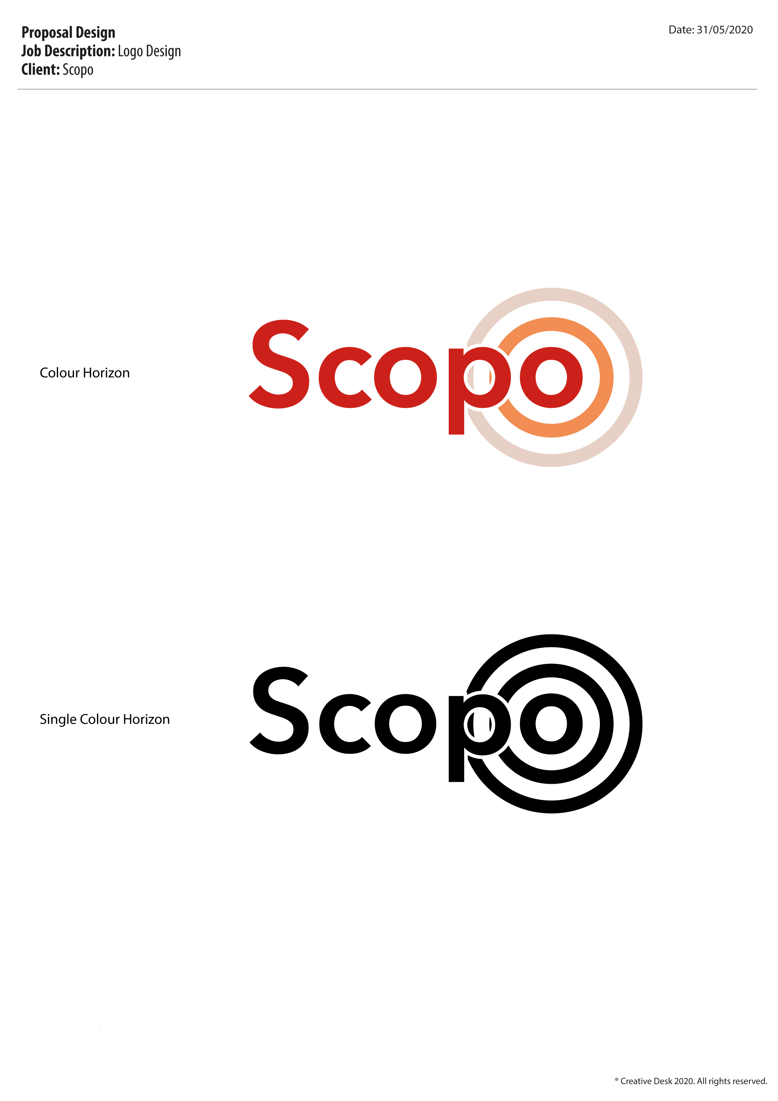 Diseño de Logo por Creative Desk para SCOPO Marketing | Diseño #24589670