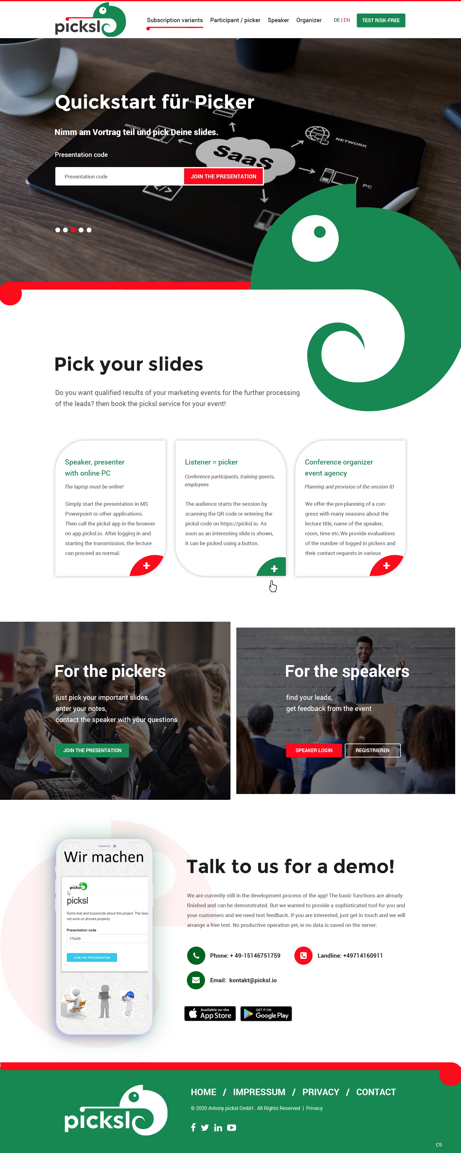 Wordpress Design by pb for Antony picksl GmbH | Design #24586096