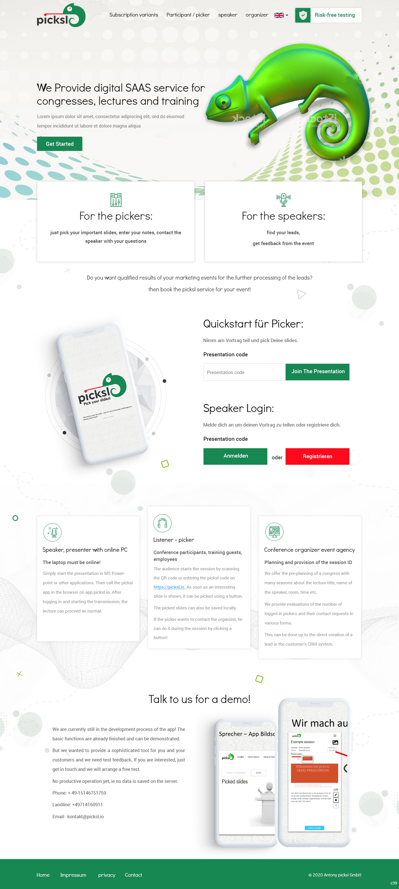 Design Wordpress par pb pour Antony picksl GmbH | Design #24586102