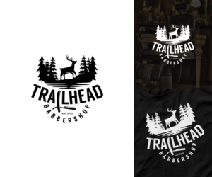 Trailhead Barbershop | Logo Design by GBDESIGN