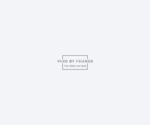 Yard by friends.Tag Line-> the open air bar | Logo Design by Vetroff